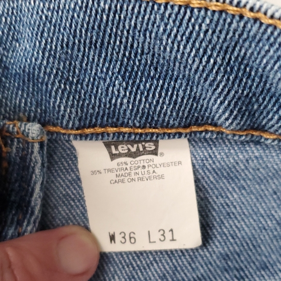 Vintage Levi's 1970's Orange Tab 517. 36X31. GVPWC. Blue Jean. - Picture 6 of 13